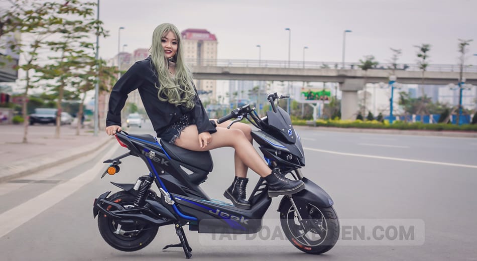 xe m&aacute;y điện Aima Jeek