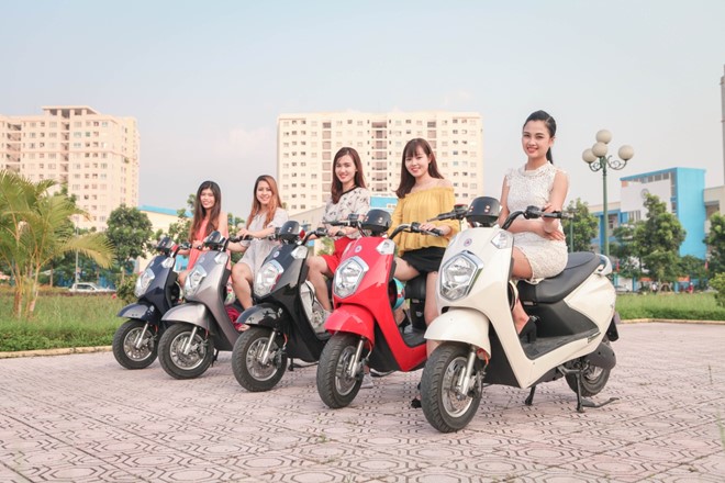 xe m&aacute;y điện Diamond 2017