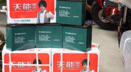 ẮC QUY XE MÁY ĐIỆN TIANNENG 48V-20AH