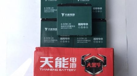 ẮC QUY XE MÁY ĐIỆN TIANNENG 60V-20Ah