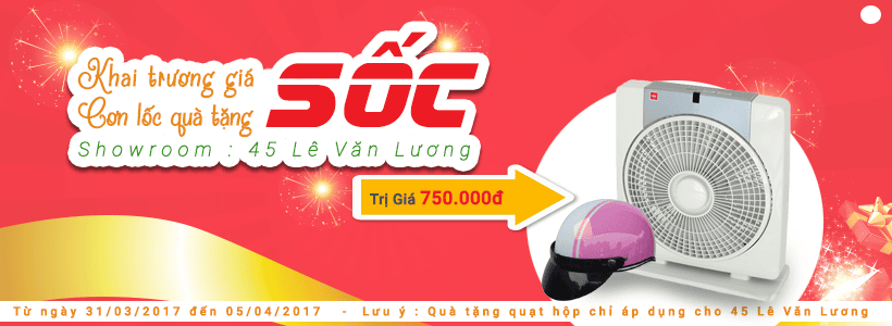 Khai trương giá sốc – Cơn lốc quà tặng