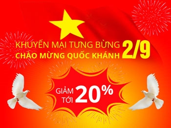 Mừng ngày Quốc Khánh-Tưng bừng mua sắm