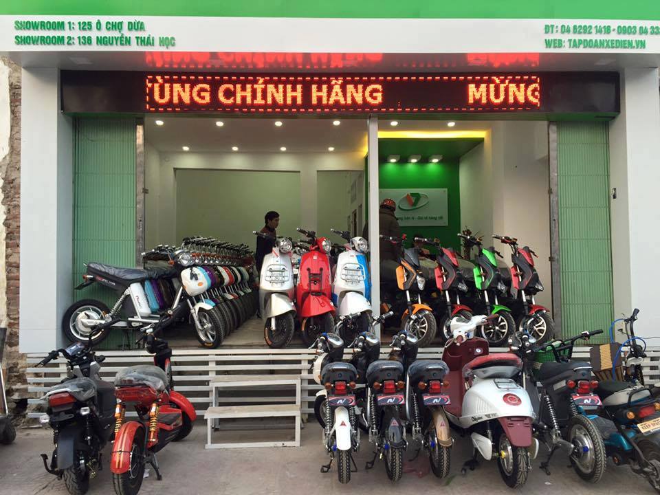 Mua xe đạp điện chính hãng, giá rẻ ở Hà Nội