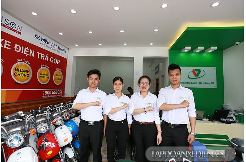 Đội ngũ bán hàng chuyên nghiệp của Việt Thanh